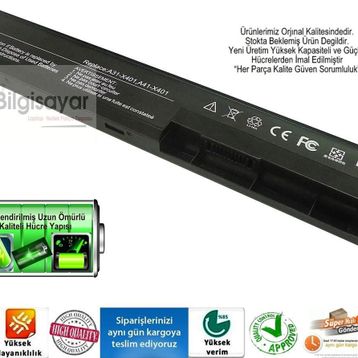 Asus X501A-XX397H Notebook Klavye