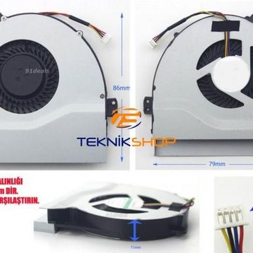 Asus X550J-X550Jd-X550Jf-X550Jk-X550Jx Laptop Fan