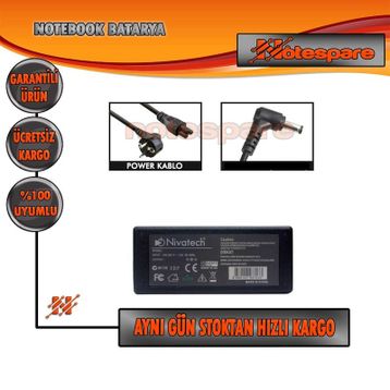 Asus X550LC-XX227H N43D N61VJ Uyumlu Notebook Adaptör
