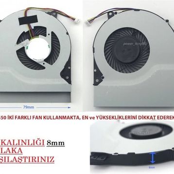 Asus X550V-X550VB-X550VC-X550VL Laptop Fan