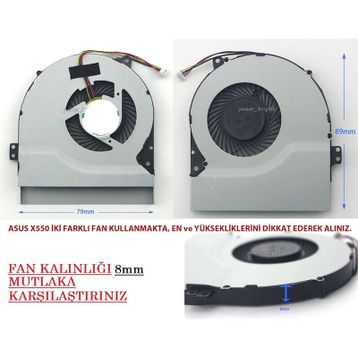 Asus X550V-X550VB-X550VC-X550VL Laptop Fan