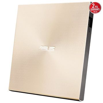 Asus Zendrive-U8M SDRW-08U8M-U TYPE-C Harici Ultra Optik Sürücü Altın DVD