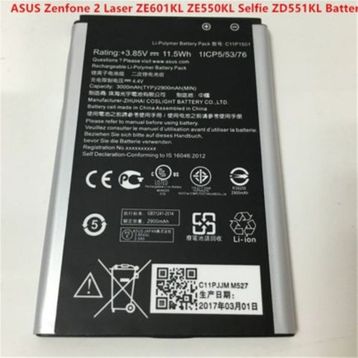 Asus Zenfone 2 Laser ZE601KL Batarya