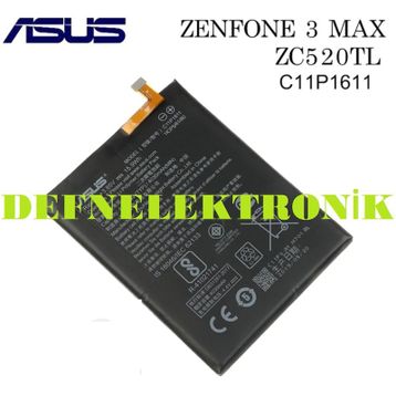 Asus Zenfone 3 Max 5.2 Zc520tl C11P1611 Batarya Pil