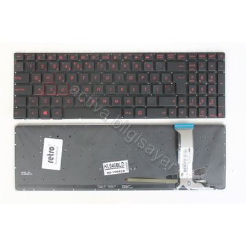 Asus ZX50V Siyah Klavye