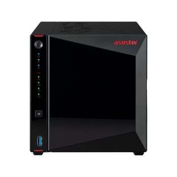 Asustor AS5404T Nimbustor 4 Gen 2 4 Yuvalı 2x22 TB 88 TB NAS Depolama Ünitesi
