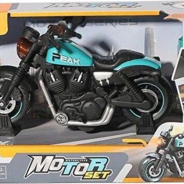 Asya Oyuncak C5809-8080A-10 Sesli Işıklı Sürtmeli Motosiklet