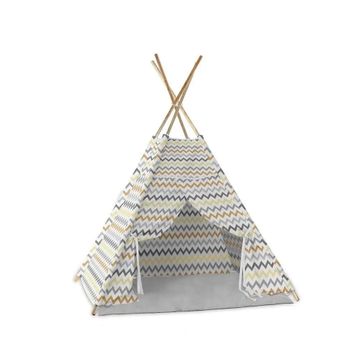 Asya Oyuncak MOL-077 Ahşap Zigzag Oyun Çadırı
