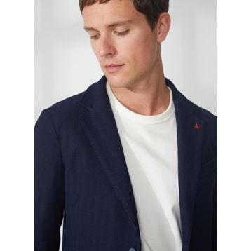 AT.P.CO A262ALAN60TF214 Lacivert Uzun Cepli Slim Fit Yazlık Erkek Ceket