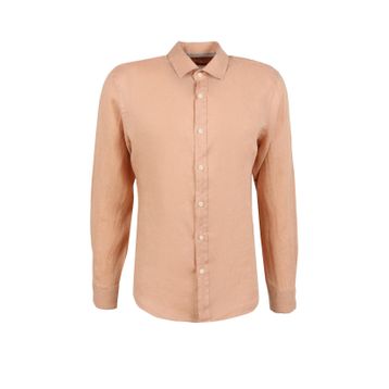 AT.P.CO A266CARLL20 Pembe Slim Fit Düğmeli Yaka Erkek Gömlek