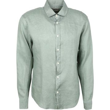 AT.P.CO A266CARLL20 Yeşil Slim Fit Düğmeli Yaka Erkek Gömlek