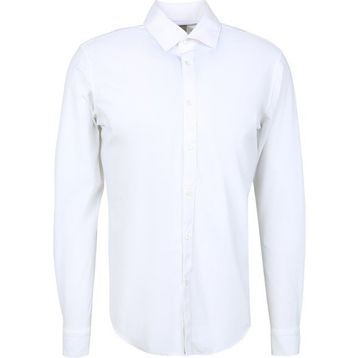 AT.P.CO A266CARLST98 Beyaz Slim Fit Düğmeli Yaka Erkek Gömlek