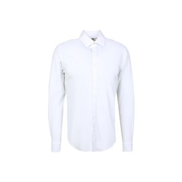 AT.P.CO A266CARLST98 Beyaz Slim Fit Düğmeli Yaka Erkek Gömlek