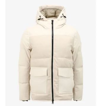 AT.P.CO A273BOB676N017/L Beyaz Erkek Mont