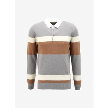 AT.P.CO A274A05L126/D Lacivert Polo Yaka Slim Fit Erkek Kazak
