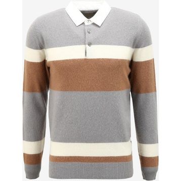 AT.P.CO A274A05L126/D Lacivert Polo Yaka Slim Fit Erkek Kazak