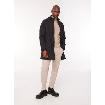 AT.P.CO A274A07EMP Açık Kahve Yarım Balıkçı Yaka Slim Fit Erkek Kazak