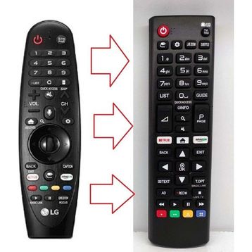 Ata Elektronik LG AN-MR18BA Sihirli Yerine Tuşlu Kumanda Uyumlu