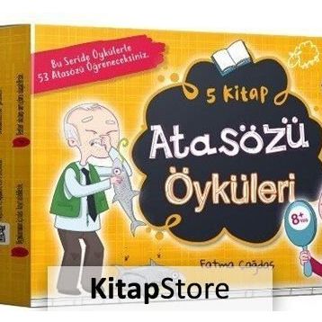 Atasözü Öyküleri-5 Kitap+Hds-Fatma Çağdaş