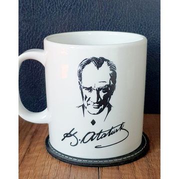 ATATURK677 Mustafa Kemal Atatürk Sihirli Kupa Bardak