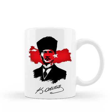 ATATURK696 Atatürk'ün Arkadaşları Sihirli Kupa Bardak