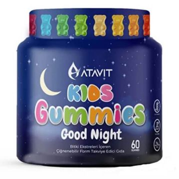 Atavit Kids Good Night 60 Çiğnenebilir Tablet