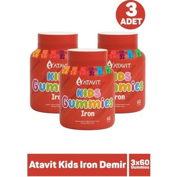 Atavit Kids Iron 3x60 Çiğnenebilir Tablet
