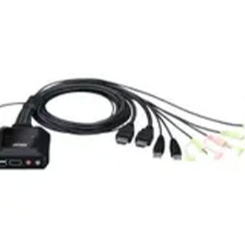 Aten Cs22h 2 Port Usb 4k Hdmi Kvm Switch Kablo