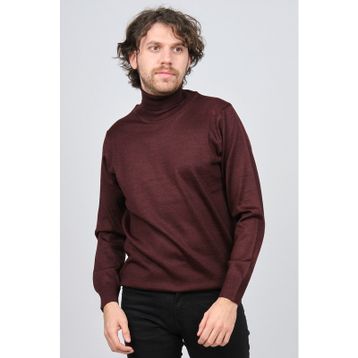 Ateş Triko 6090008 Bordo Erkek Kazak