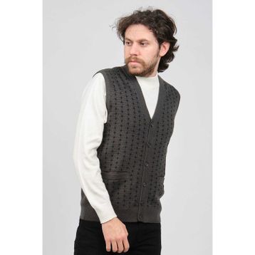 Ateş Triko 6091732 Füme Erkek Triko