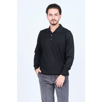 Ateş Triko 6091893 Siyah Erkek Kazak