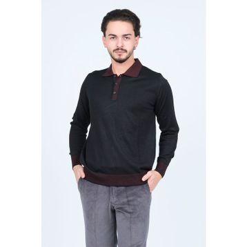 Ateş Triko 6091903 Siyah Erkek Kazak