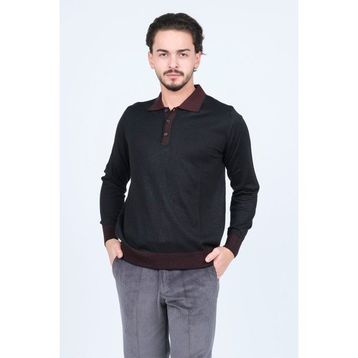 Ateş Triko 6091903 Siyah Erkek Kazak