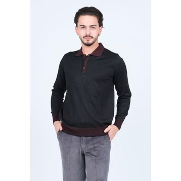 Ateş Triko 6091903 Siyah Erkek Kazak