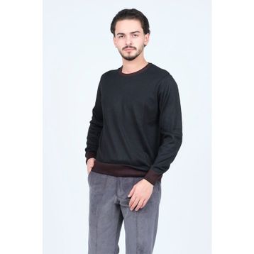 Ateş Triko 6091905 Siyah Erkek Kazak
