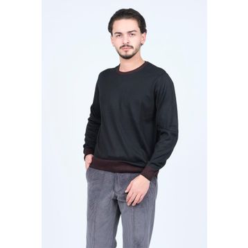 Ateş Triko 6091905 Siyah Erkek Kazak