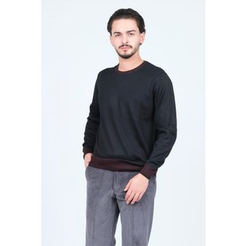 Ateş Triko 6091905 Siyah Erkek Kazak