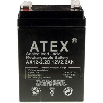 Atex AX-12V 2.2AH Dik Bakımsız Kuru Akü