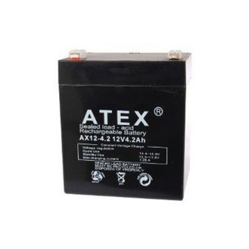 Atex AX-12V 4.2AH Bakımsız Kuru Akü
