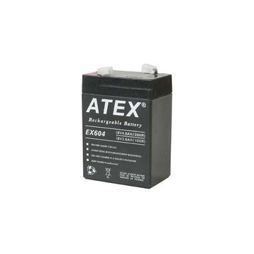 Atex AX-604 6V 4AH Bakımsız Kuru Akü