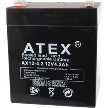 Atex AX-6V 1AH Bakımsız Kuru Akü