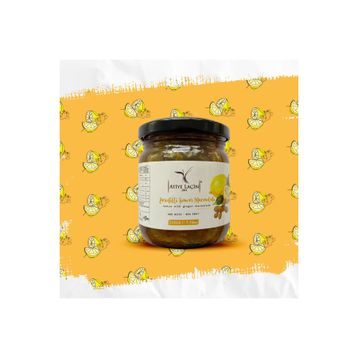 Atiye Laçin 220 gr Zencefilli Limon Marmelatı
