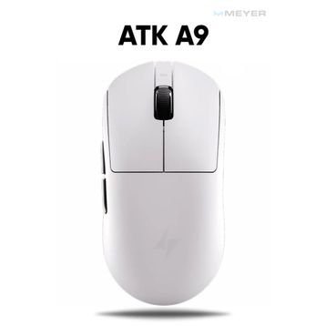 ATK Dragonfly A9 Beyaz Optik Şarjlı Kablolu/Kablosuz Gaming Mouse