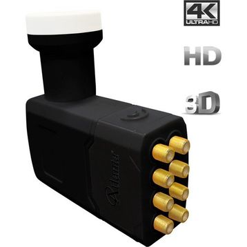 Atlanta Ultra Octo Sekiz Çıkışlı 4K Full Hd Lnb Gold Konnektör