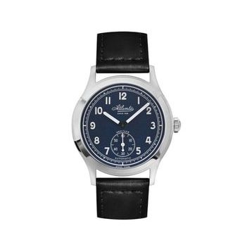 Atlantic 53760.41.53 Siyah Deri Erkek Kol Saati