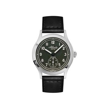 Atlantic 53760.41.73 Siyah Deri Erkek Kol Saati