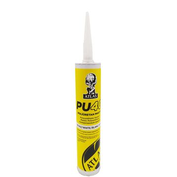Atlas PU40 Beyaz 280 ml Poliüretan Mastik