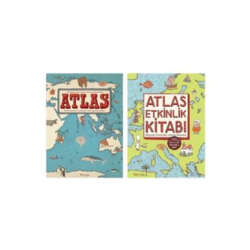 Atlas Ve Atlas Etkinlik Kitabı-Domingo Yayınevi