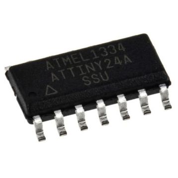 Atmel ATTINY24A-SSU 8-Bit 20MHz SOIC-14 Mikrodenetleyici