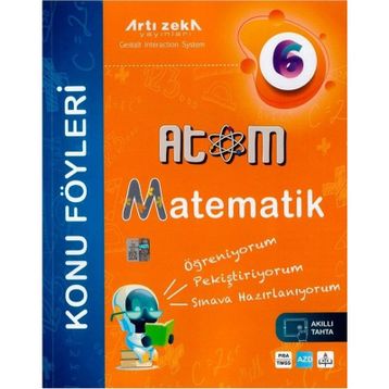 Atom 6. Sınıf Matematik Konu Föyleri-Artı Zeka Yayınları